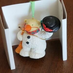 Vintage @1992 Muffy Vanderbear Collection Muffy Snowbear Ornament New